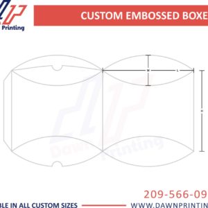 Custom 3D Embossed Packaging Boxes - Dawn Printing