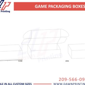 Game Packaging Template Boxes - Dawn Printing