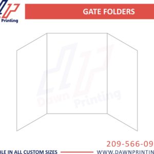 Gate Folders Template - Dawn Printing