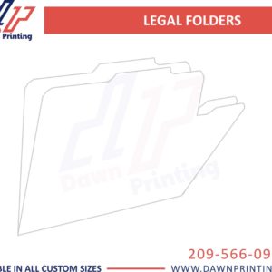 Mock Up Legal Folders - Dawn Printing