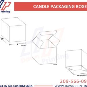 3D Model of Candle Boxes - Dawn Printing
