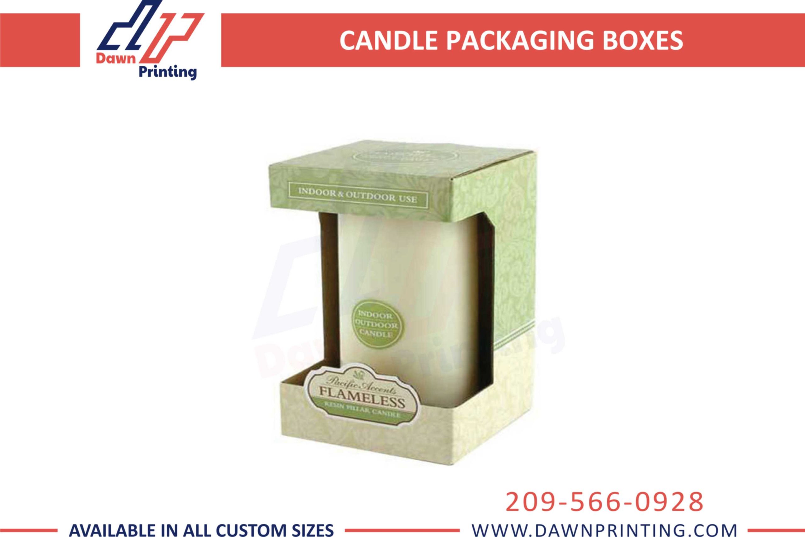 Custom Gift Candle Boxes in UK - Dawn Printing