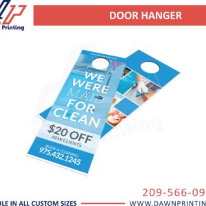Custom Door Hangers Printing - Dawn Printing