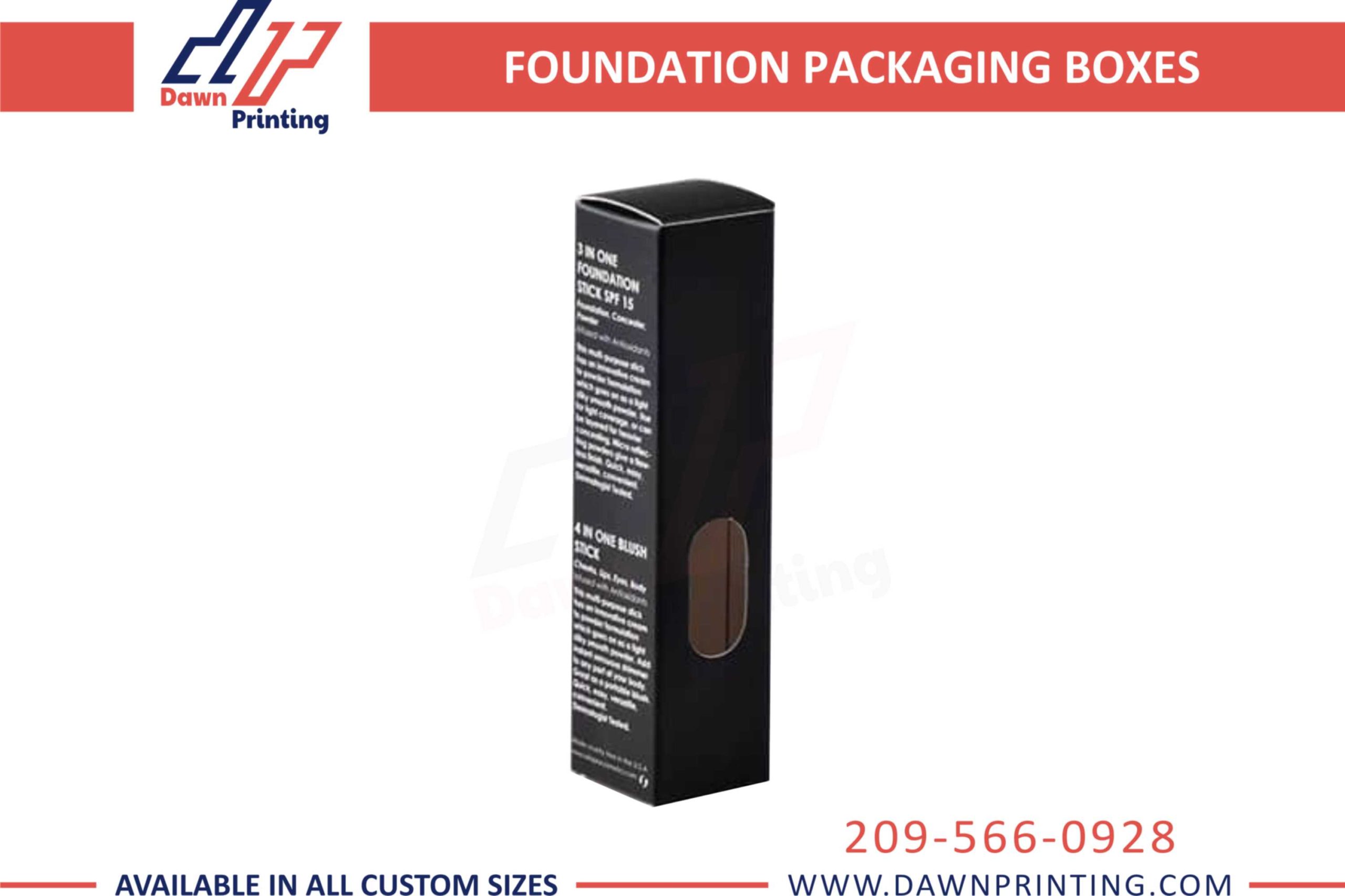 Custom Foundation Boxes - Dawn Printing