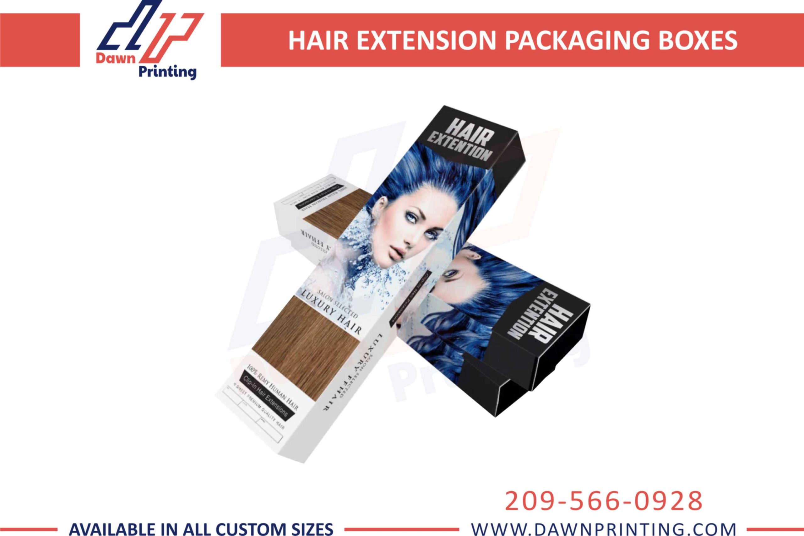 Dawn Printing UK - Custom Hair Extension Boxes