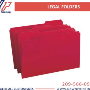 Custom Printed Legal Folders - Dawn Printing