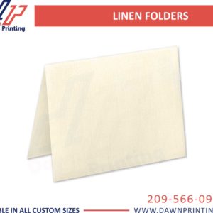 Customized Linen Folders - Dawn Printing