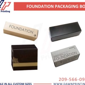 Custom Printed Foundation Boxes - Dawn Printing