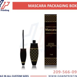 Custom Made Mascara box - Dawn Printing UK