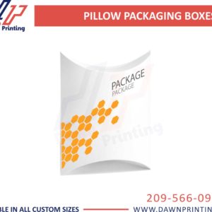 custom pillow boxes - Dawn Printing