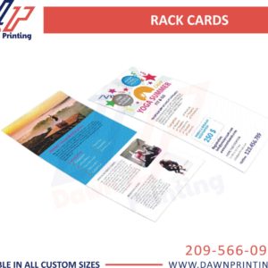 Custom Printed Rack Cards - Dawn Printing