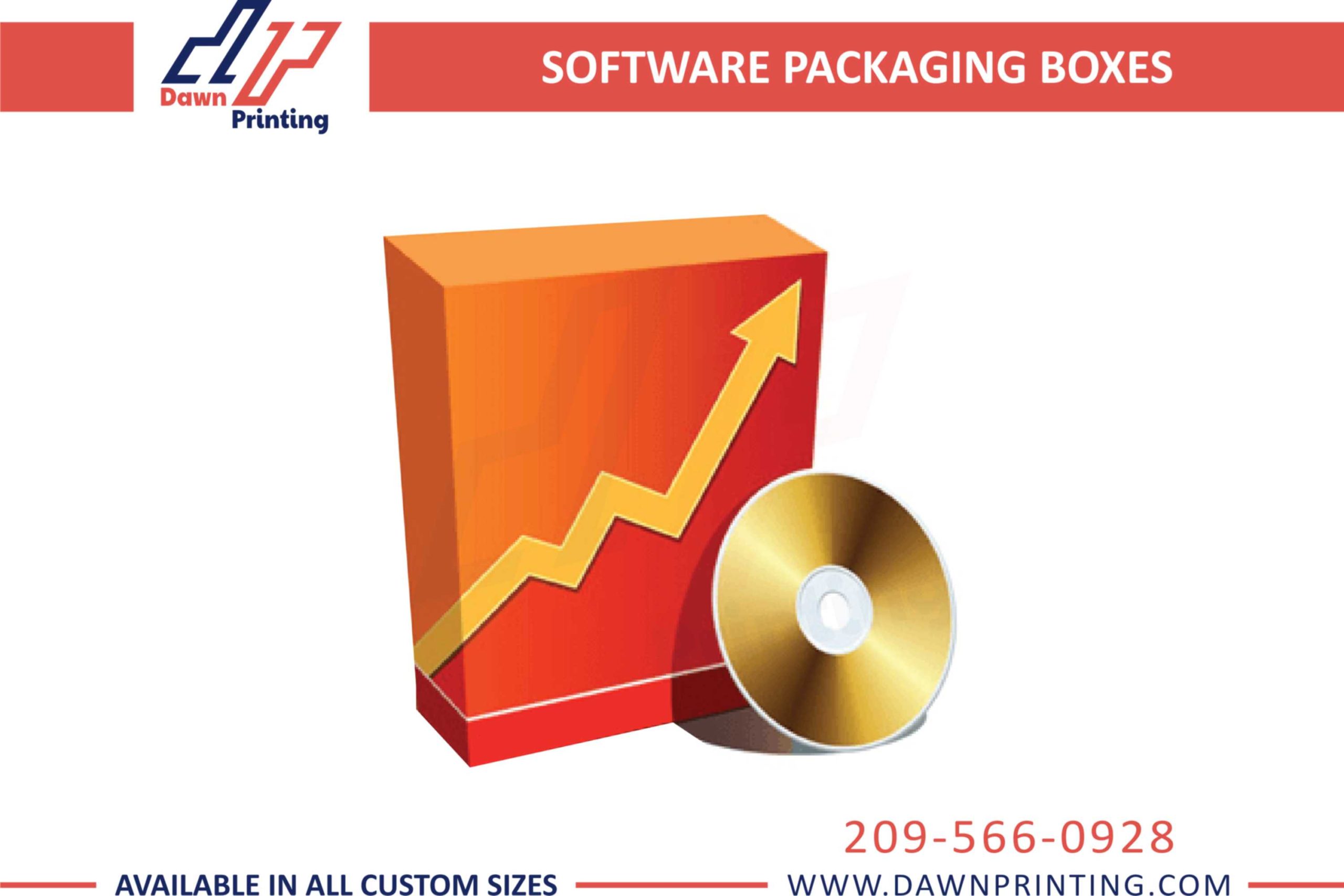 Custom Software Boxes - Dawn Printing