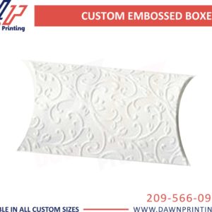 Custom Embossed packaging Box - Dawn Printing