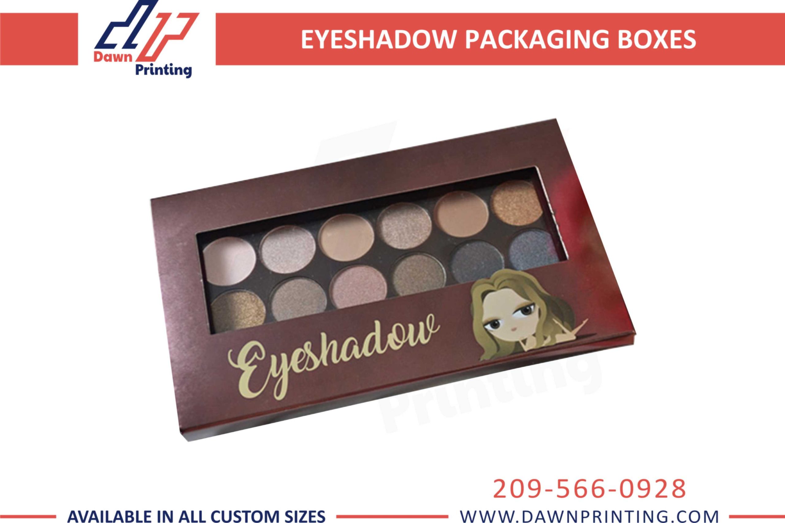 Custom Eyeshadow Boxes - Dawn Printing UK