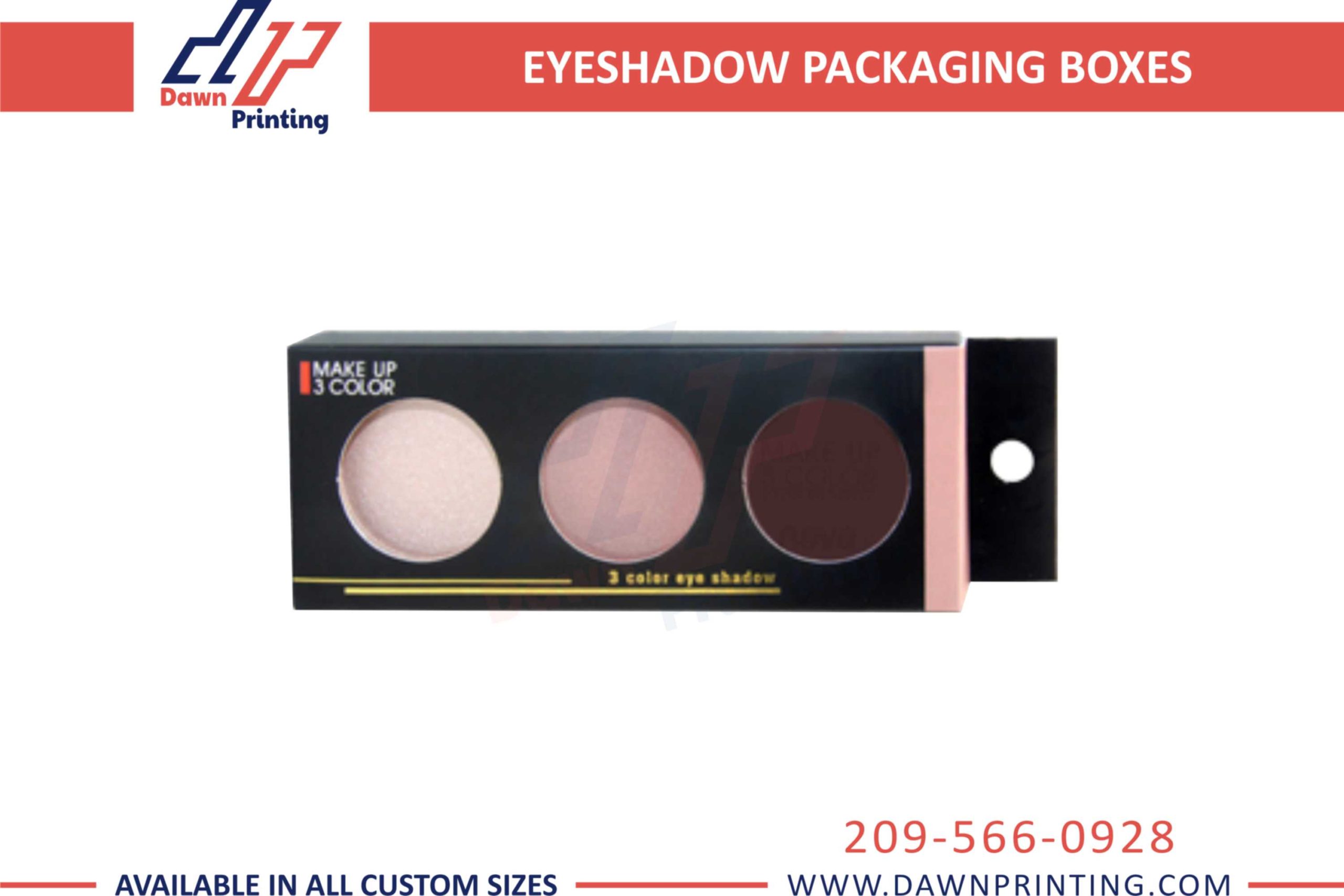 Custom Eye Shadow Boxes - Dawn Printing UK
