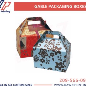 Dawn Printing - Custom Mini Gable Packaging Boxes