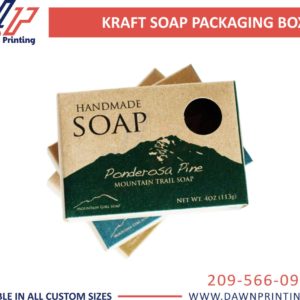 Dawn Printing - Kraft Soap Boxes with Clear Window