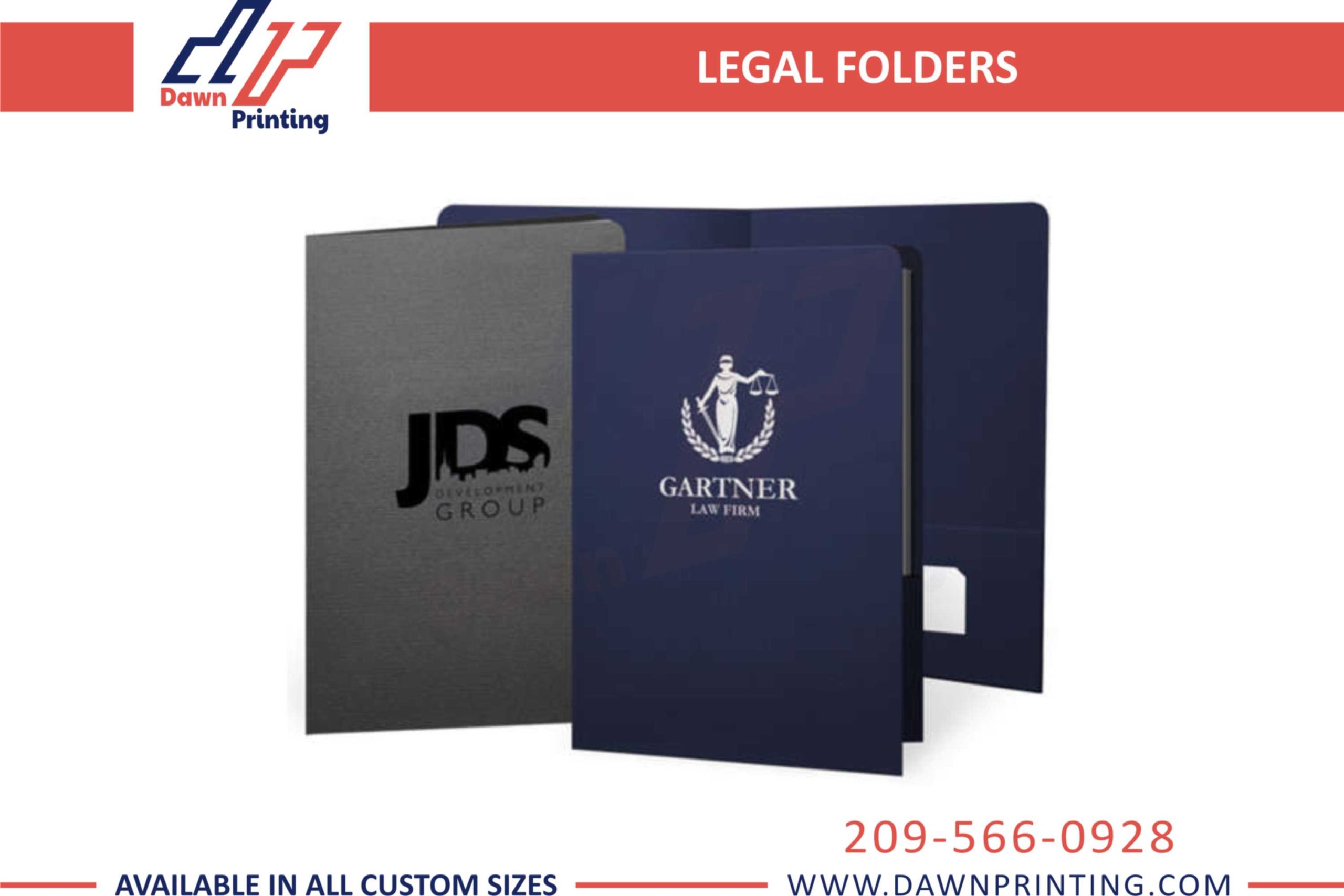 Legal Size Folder - Dawn Printing