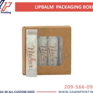 Dawn Printing - Lip Balm Display Boxes with Clear Window