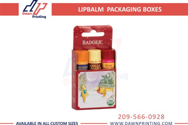 Custom Lip Balm Display Packaging Boxes - Dawn Printing