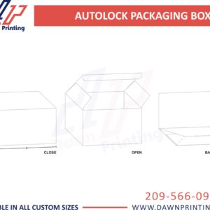 3D Auto Lock Boxes - Dawn Printing