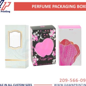 Custom Perfume Packaging Boxes - Dawn Printing