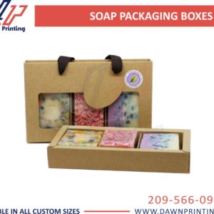 Custom Soap Boxes With Clear Window - Dawn Printing