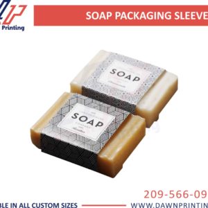 Wholesale Custom Soap Sleeve Packaging Box - Dawn Printing