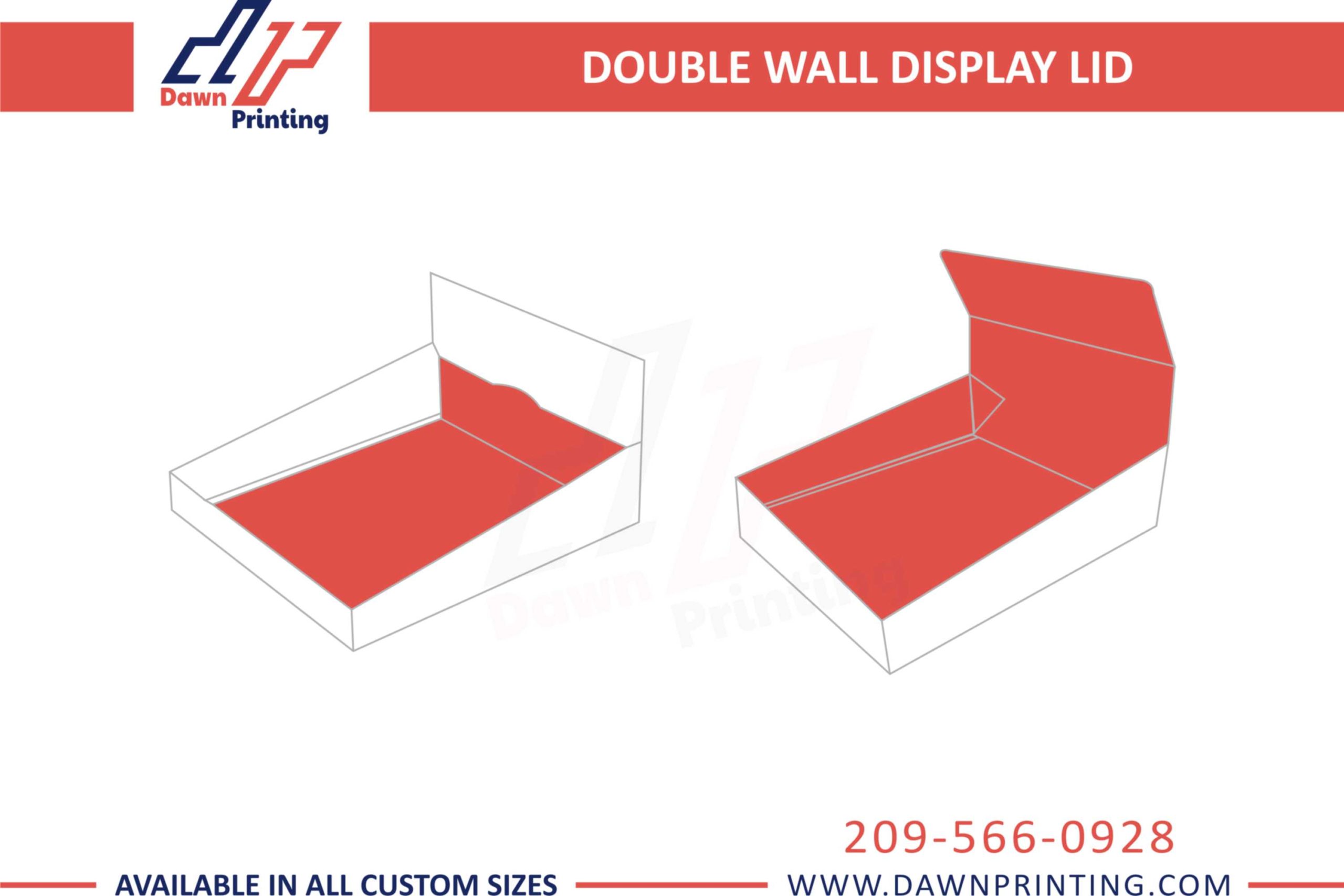 Double Wall With Display Lid - Dawn Printing