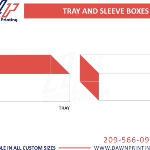 Custom Tray and Sleeve Packaging Boxes - Dawn Printing